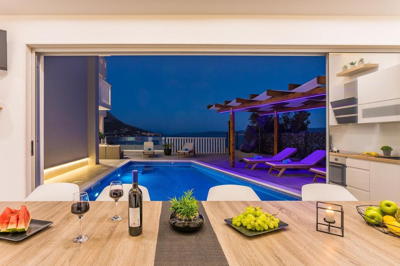 Villa Matan - Only 200M From The Sandy Beaches, Private 28M2 Pool Omiš Exterior foto